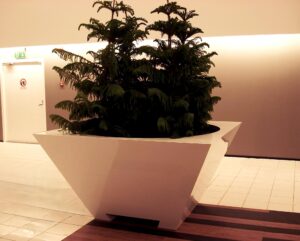 custom design planters for commercial spaces