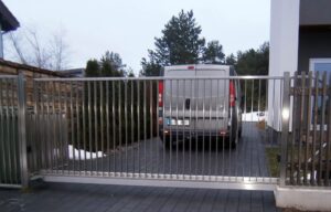 sliding gates stainless steel square pipe