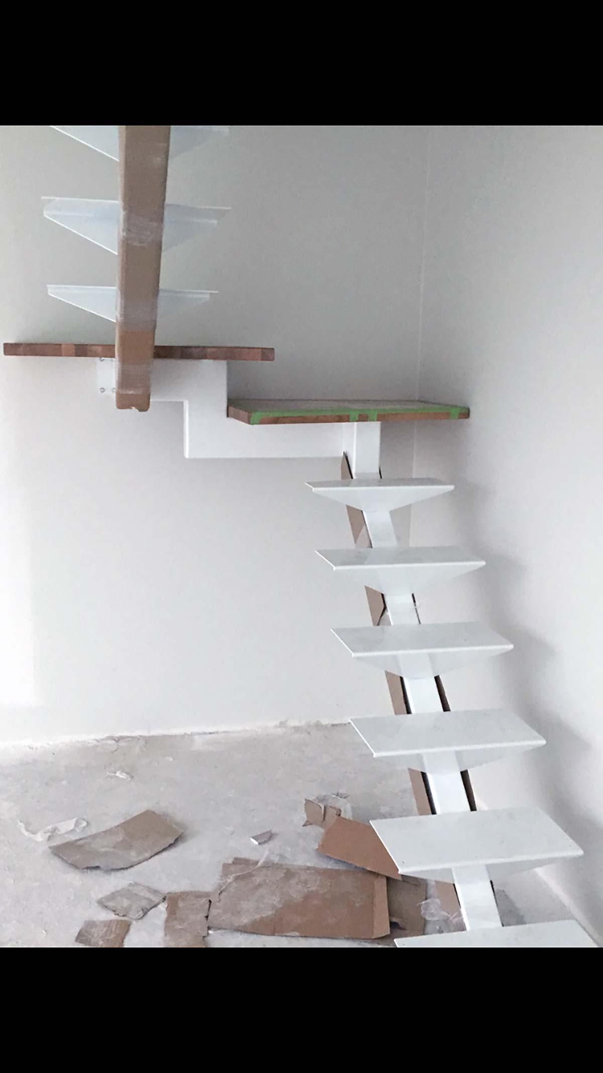 one beam staircace