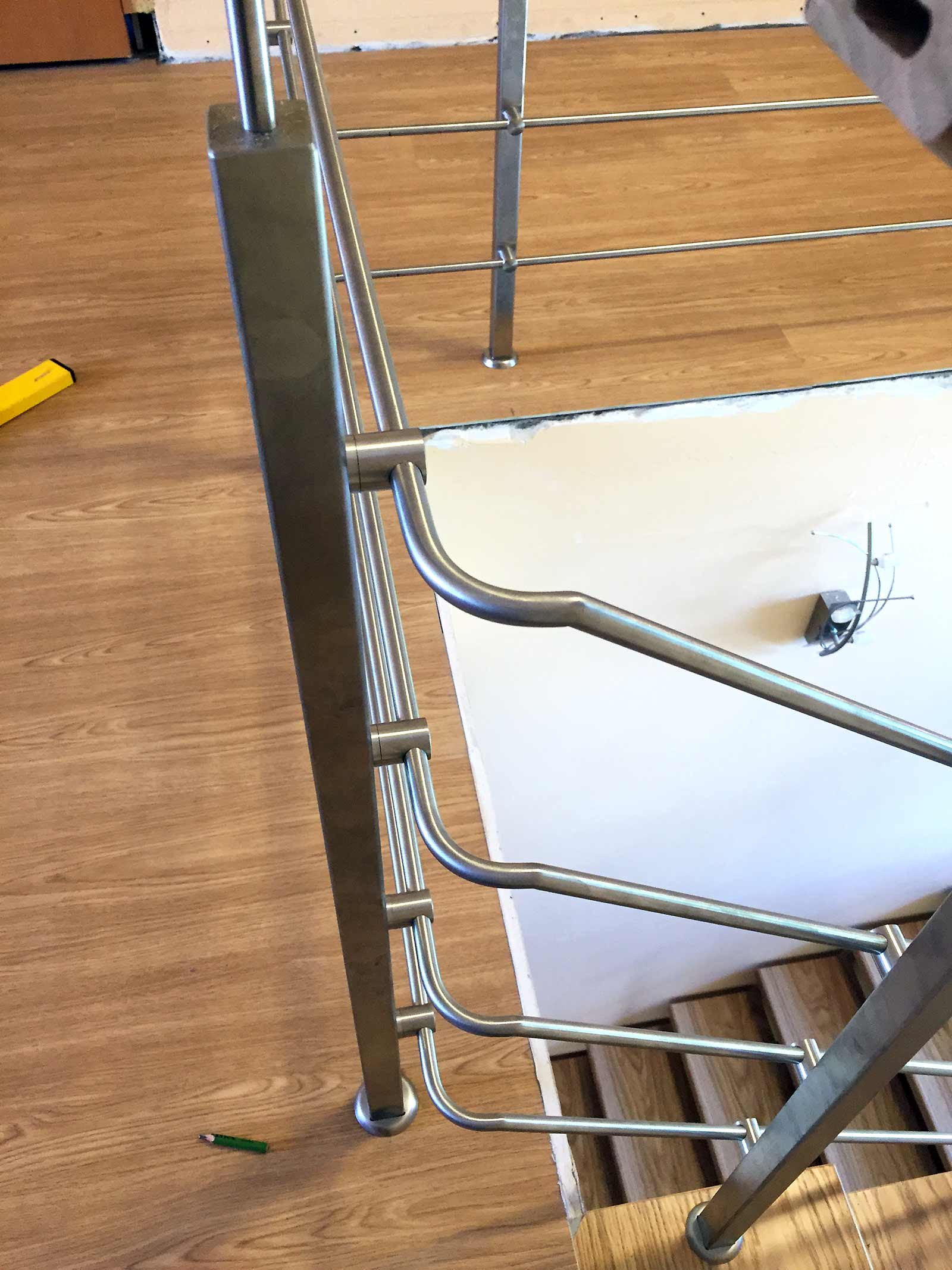  rectangle pipe handrails