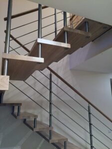  round pipe handrails