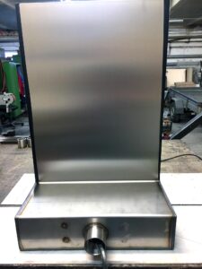 sheer descent waterfall