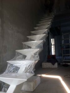  single beam staircace