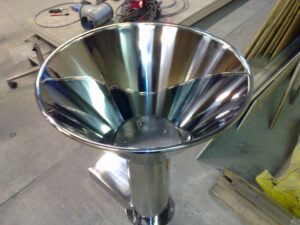 spa salt bowl (metal)