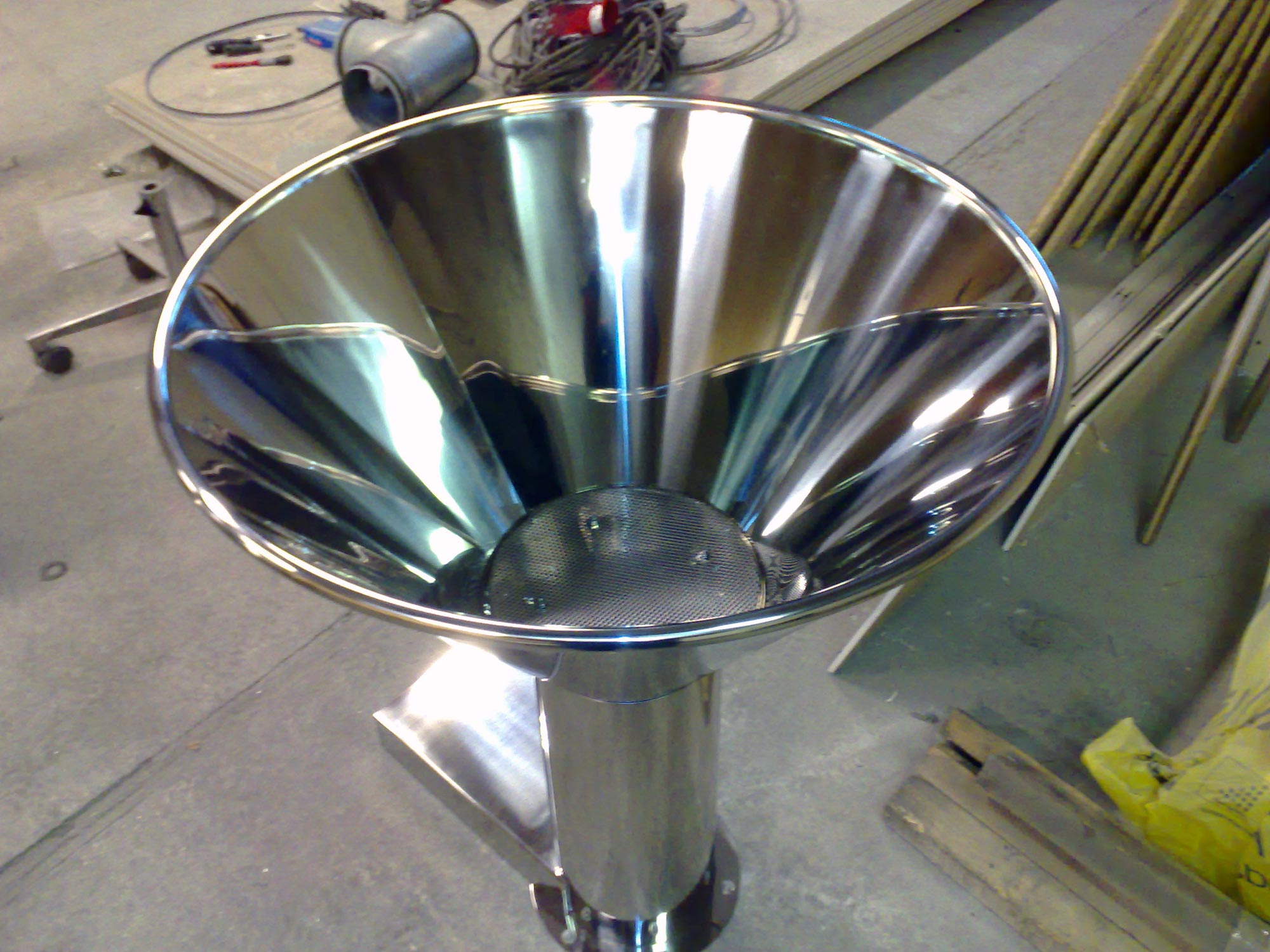 spa salt bowl (metal)