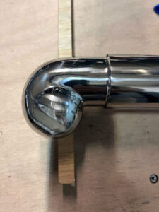 stainless steel handraill fin