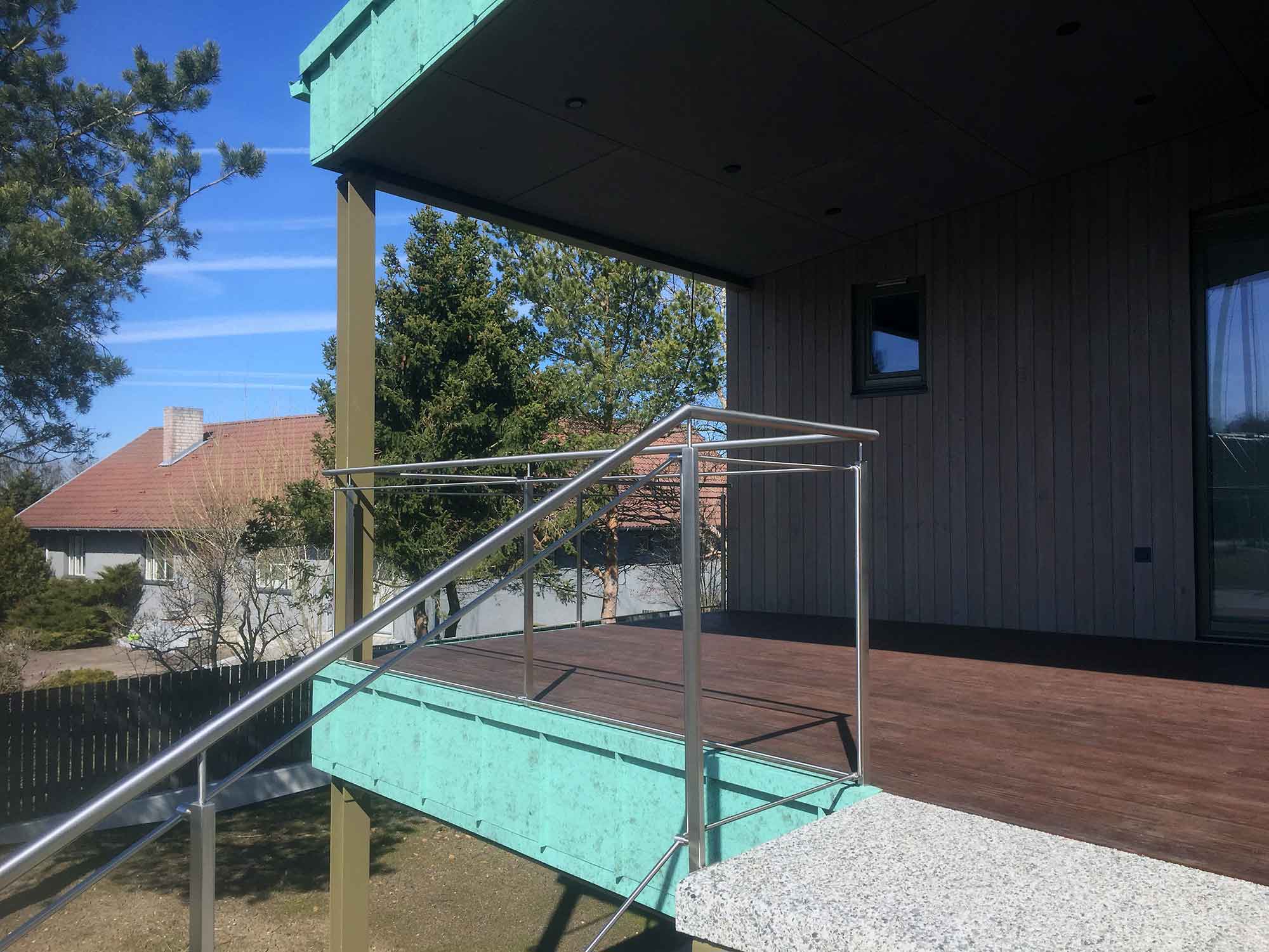 stainless steel handrails