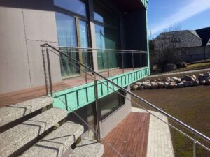 stainless steel handrails 