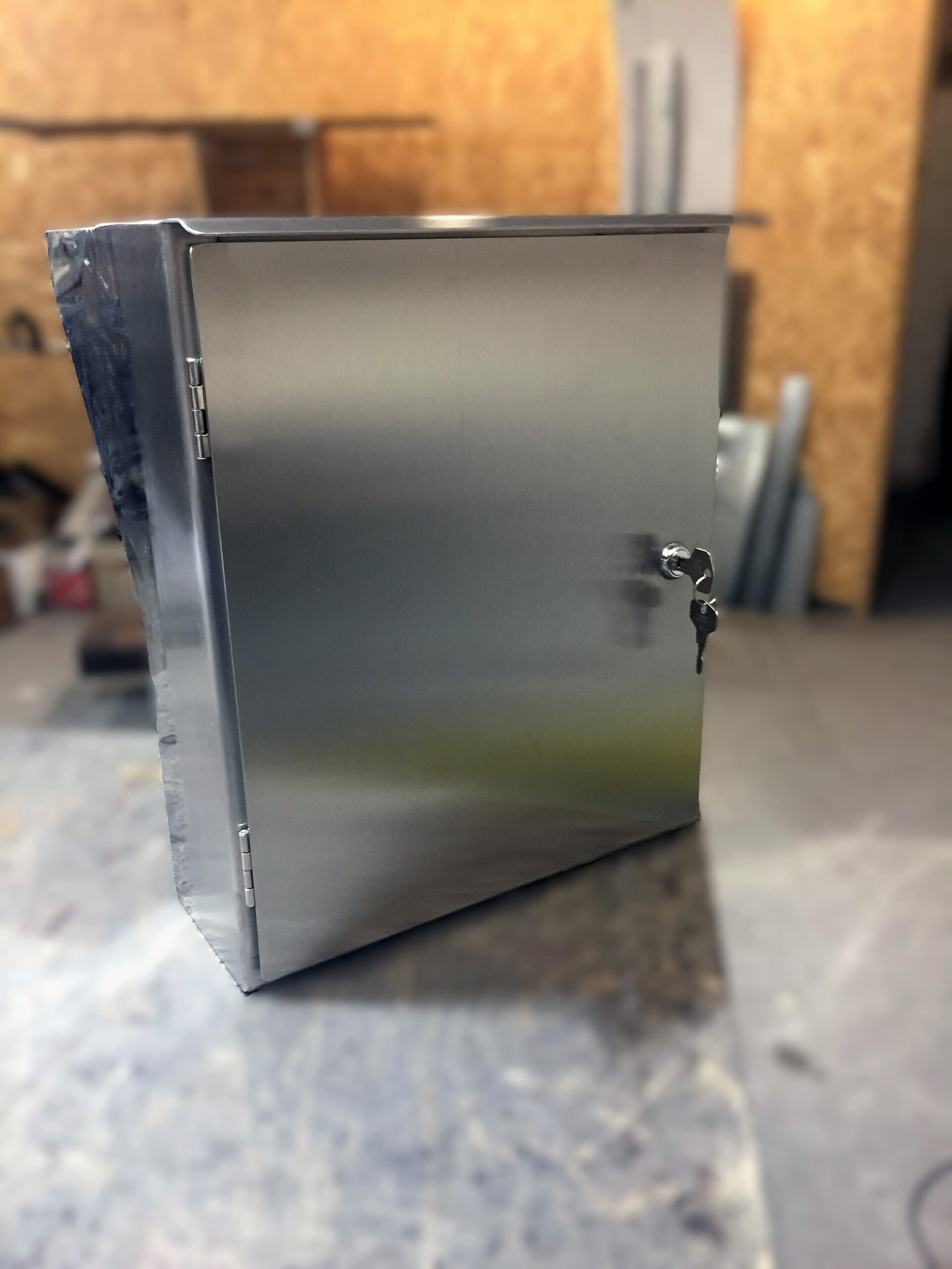 stainless steel mailbox